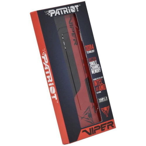 Оперативная память DDR4 16Gb 2666MHz Patriot PVE2416G266C6 Viper EliteII RTL PC4-21300 CL16 DIMM 288-pin 1.2В с радиатором Ret [PVE2416G266C6]