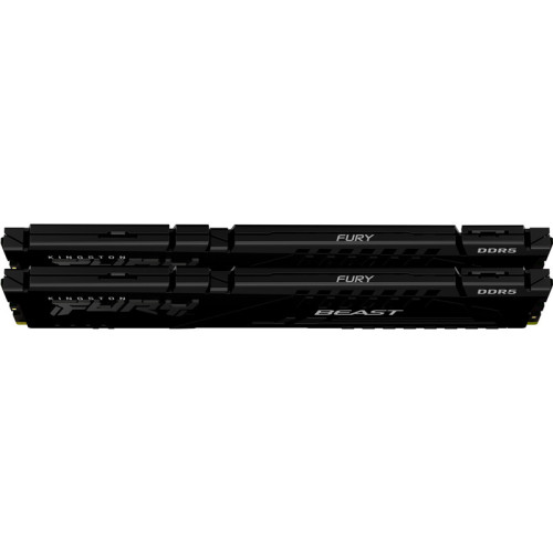 Память оперативная/ Kingston 32GB 4800MHz DDR5 CL38 DIMM (Kit of 2) FURY Beast Black Память оперативная/ Kingston 32GB 4800MHz DDR5 CL38 DIMM (Kit of 2) FURY Beast Black