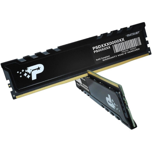 Память DDR5 2x16GB 5600MHz Patriot PSP532G5600KH1 Signature Premium RTL PC5-44800 CL46 DIMM 288-pin 1.1В kit single rank с радиатором Ret