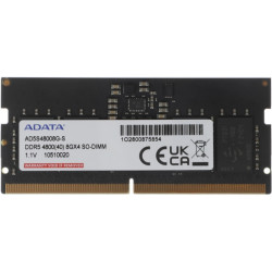 Оперативная память DDR5 8GB 4800MHz A-Data AD5S48008G-S RTL PC4-38400 CL40 SO-DIMM 262-pin 1.1В single rank Ret [AD5S48008G-S]