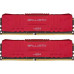 Память оперативная/ Crucial 64GB Kit (32GBx2) DDR4 3200MT/s CL16 Unbuffered DIMM 288 pin Ballistix Red Память оперативная/ Crucial 64GB Kit (32GBx2) DDR4 3200MT/s CL16 Unbuffered DIMM 288 pin Ballistix Red