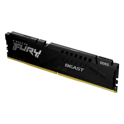 Память оперативная/ Kingston 16GB 6000MT/s DDR5 CL40 DIMM FURY Beast Black XMP