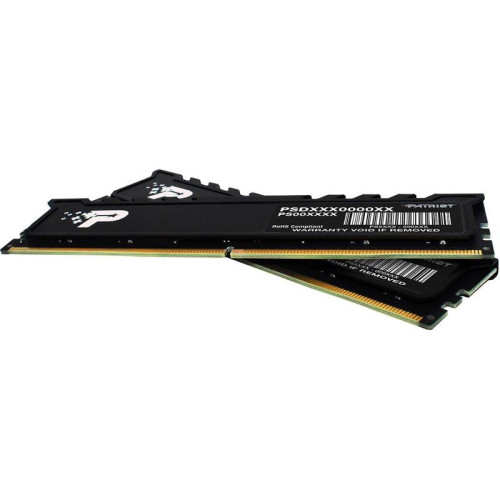 Оперативная память DDR5 2x16GB 4800MHz Patriot PSP532G4800KH1 Signature Premium RTL PC5-38400 CL40 DIMM 288-pin 1.1В kit single rank с радиатором Ret [PSP532G4800KH1]