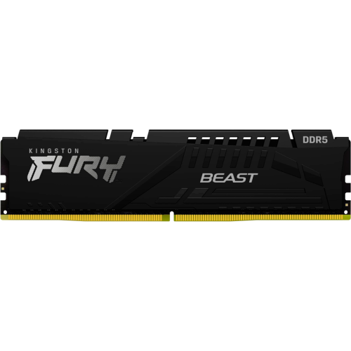 Память оперативная/ Kingston 16GB 6000MT/s DDR5 CL30 DIMM FURY Beast Black XMP