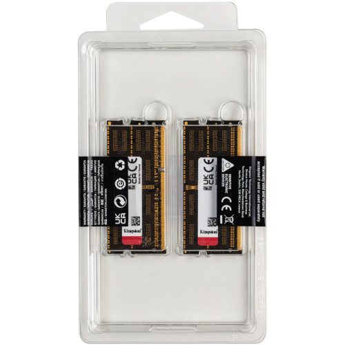 Память оперативная/ Kingston 16GB 1866MHz DDR3LCL11SODIMM(Kit of 2)1.35VFURYImpact