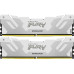 Память оперативная/ Kingston 32GB 6000MT/s DDR5 CL32 DIMM (Kit of 2) FURY Renegade White XMP