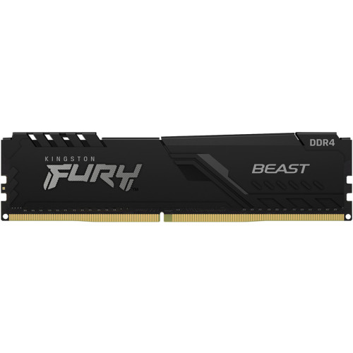 Память оперативная/ Kingston 32GB 2666MHz DDR4 CL16 DIMM FURY Beast Black