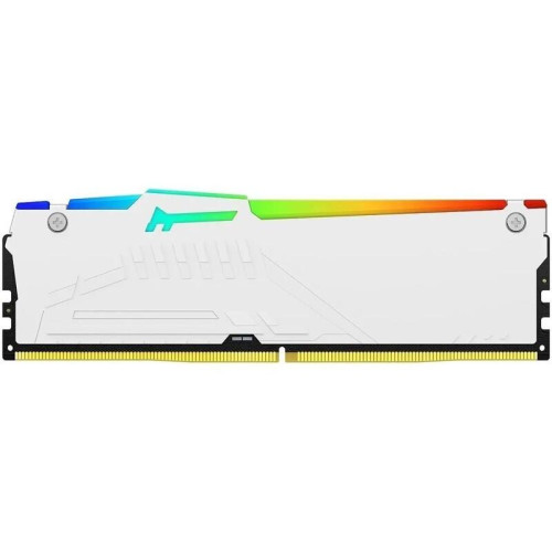 Память оперативная/ Kingston 32GB 5600MT/s DDR5 CL40 DIMM FURY Beast White RGB XMP Память оперативная/ Kingston 32GB 5600MT/s DDR5 CL40 DIMM FURY Beast White RGB XMP