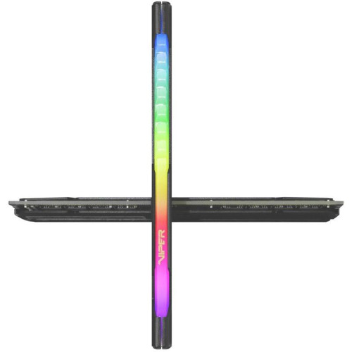 Оперативная память DDR4 2x32GB 3600MHz Patriot PVSR464G360C0K Viper Steel RGB RTL Gaming PC4-28800 CL20 DIMM 288-pin 1.35В dual rank с радиатором Ret [PVSR464G360C0K]