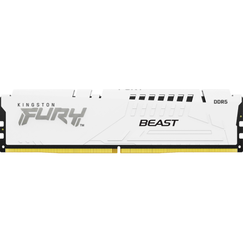 Память оперативная/ Kingston 32GB 5600MT/s DDR5 CL40 DIMM FURY Beast White XMP