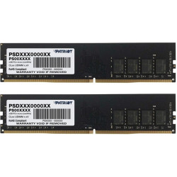 Оперативная память DDR4 2x8GB 2666MHz Patriot PSD416G2666K Signature RTL PC4-21300 CL19 DIMM 288-pin 1.2В kit single rank Ret [PSD416G2666K]