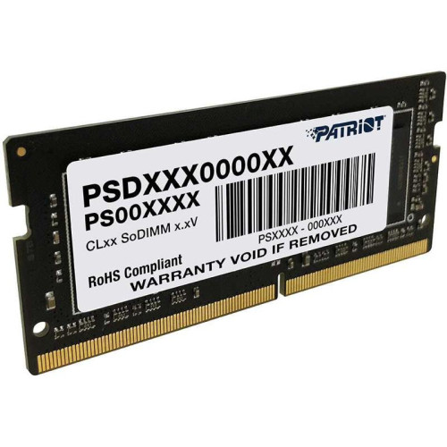Память DDR4 16Gb 2400MHz Patriot PSD416G240081S Signature RTL PC4-19200 CL17 SO-DIMM 260-pin 1.2В single rank Ret