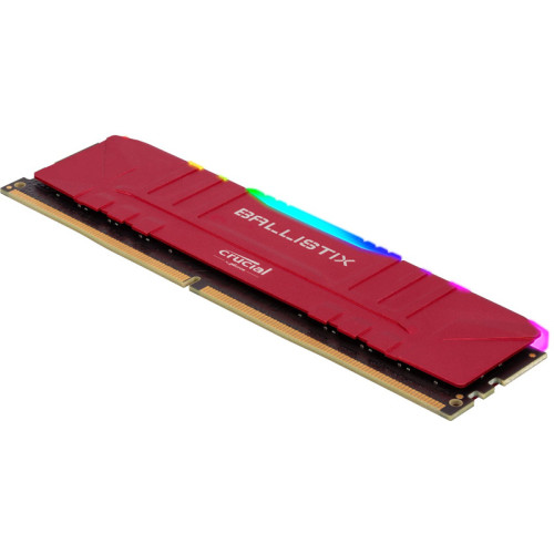 Память оперативная/ Crucial 8GB DDR4 3200MT/s CL16 Unbuffered DIMM 288pin Ballistix Red RGB Память оперативная/ Crucial 8GB DDR4 3200MT/s CL16 Unbuffered DIMM 288pin Ballistix Red RGB