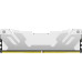 Память оперативная/ Kingston 16GB 8000MT/s DDR5 CL38 DIMM FURY Renegade White XMP