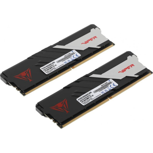 Память DDR5 2x8Gb 5600MHz Patriot PVV516G560C40K Viper Venom RTL Gaming PC5-44800 CL40 DIMM 288-pin 1.25В kit с радиатором Ret
