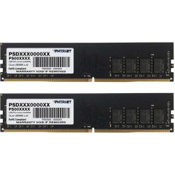 Память DDR4 2x16GB 3200MHz Patriot PSD432G3200K Signature Line RTL PC4-25600 CL22 DIMM 288-pin 1.2В kit dual rank Ret