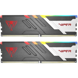 Память DDR5 2x32GB 6000MHz Patriot PVVR564G600C30K Viper Venom RGB RTL Gaming PC5-48000 CL30 DIMM 288-pin 1.45В kit с радиатором Ret