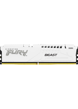 Память оперативная/ Kingston 32GB 6000MT/s DDR5 CL36 DIMM FURY Beast White EXPO