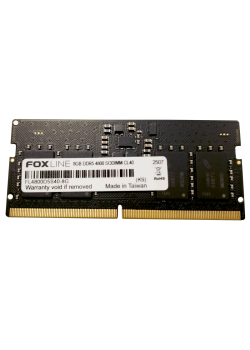 Память оперативная/ Foxline SODIMM 8GB 4800 DDR5 CL 40