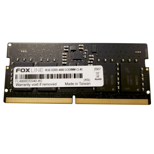 Память оперативная/ Foxline SODIMM 8GB 4800 DDR5 CL 40