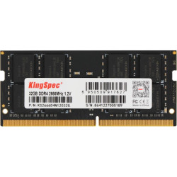 Память DDR4 32GB 2666MHz Kingspec KS2666D4N12032G RTL PC4-21300 SO-DIMM 260-pin 1.2В single rank Ret