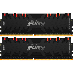 Память оперативная/ Kingston 16GB3200MHz DDR4 CL16DIMM (Kit of 2)FURYRenegadeRGB