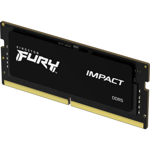 Память оперативная/ Kingston 16GB 6000MT/s DDR5 CL38 SODIMM FURY Impact XMP