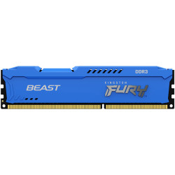 Память оперативная/ Kingston 8GB 1600MHz DDR3 CL10 DIMM FURYBeastBlue