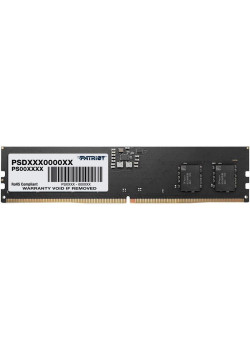 Оперативная память DDR5 32GB 4800MHz Patriot PSD532G48002 Signature RTL PC5-38400 CL40 DIMM 288-pin 1.1В dual rank Ret [PSD532G48002]