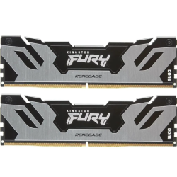 Память оперативная/ Kingston 96GB 6400MT/s DDR5 CL32 DIMM (Kit of 2) FURY Renegade Silver XMP