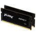 Память оперативная/ Kingston 32GB 6400MT/s DDR5 CL38 SODIMM (Kit of 2) FURY Impact XMP