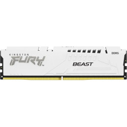 Память оперативная/ Kingston 32GB 5200MT/s DDR5 CL36 DIMM FURY Beast White EXPO