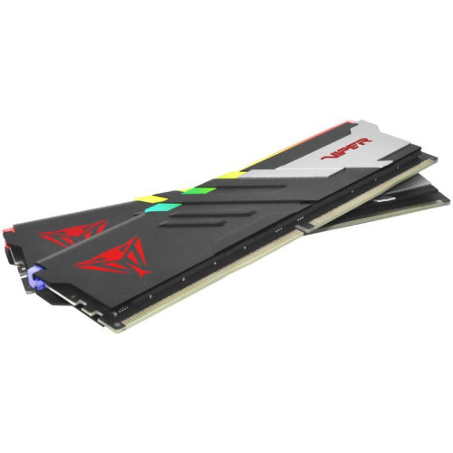Оперативная память DDR5 2x16Gb 6800MHz Patriot PVVR532G680C34K Viper Venom RGB RTL Gaming PC5-54400 CL34 DIMM 288-pin 1.4В kit с радиатором Ret [PVVR532G680C34K]