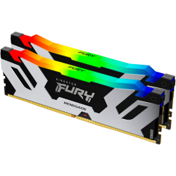 Память оперативная Kingston 32GB 6400MT/s DDR5 CL32 DIMM (Kit of 2) FURY Renegade RGB XMP