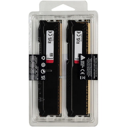 Память оперативная/ Kingston 16GB 1600MHz DDR3 CL10 DIMM(Kit of 2)FURYBeastBlack Память оперативная/ Kingston 16GB 1600MHz DDR3 CL10 DIMM(Kit of 2)FURYBeastBlack