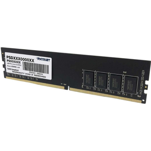 Оперативная память DDR4 16Gb 3200MHz Patriot PSD416G32002 Signature RTL Gaming PC4-25600 CL22 DIMM 288-pin 1.2В dual rank Ret [PSD416G32002]