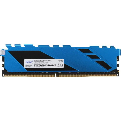 Модуль памяти Netac DIMM 8GB DDR4-3200 NTSDD4P32SP-08B