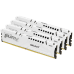 Память оперативная/ Kingston 128GB 5200MT/s DDR5 CL40 DIMM (Kit of 4) FURY Beast White XMP