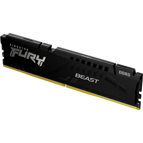 Память оперативная/ Kingston 32GB 5600MHz DDR5 CL40 DIMM FURY Beast Black XMP Память оперативная/ Kingston 32GB 5600MHz DDR5 CL40 DIMM FURY Beast Black XMP