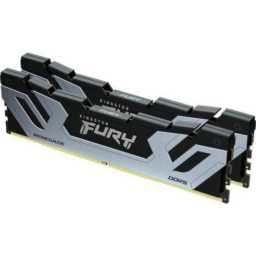 Память оперативная/ Kingston 48GB 8400MT/s DDR5 CL40 CUDIMM (Kit of 2) FURY Renegade Silver XMP