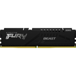Оперативная память DDR5 32GB 5600MHz Kingston KF556C40BB2-32 Fury Beast Black RTL Gaming PC5-44800 CL40 DIMM 288-pin 1.25В single rank с радиатором Ret