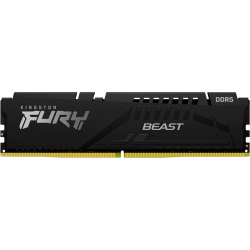 Память оперативная/ Kingston 16GB 5200MHz DDR5 CL40 DIMM FURY Beast Black