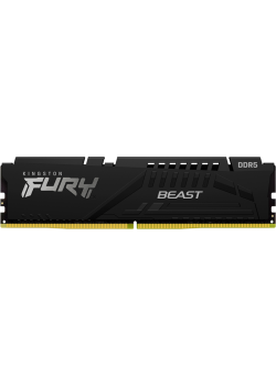 Память оперативная/ Kingston 16GB 5200MHz DDR5 CL40 DIMM FURY Beast Black