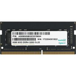 Модуль памяти для ноутбука APACER SODIMM 8GB DDR4-3200 ES08G21GSH