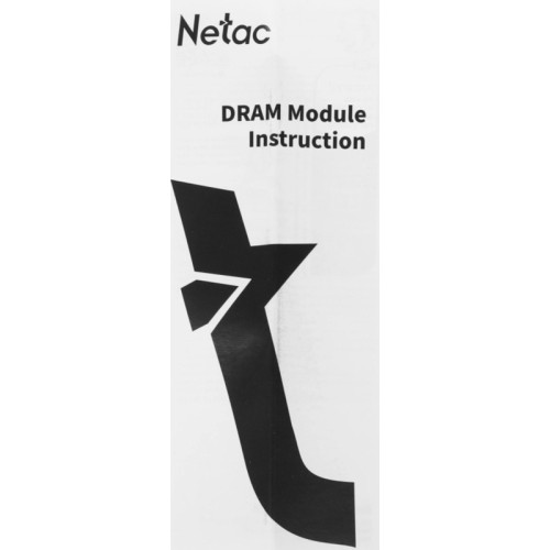 Оперативная память DDR5 16GB 4800MHz Netac NTBSD5P48SP-16 Basic RTL Gaming PC5-38400 CL40 DIMM ECC 288-pin 1.1В original Intel Ret [NTBSD5P48SP-16]