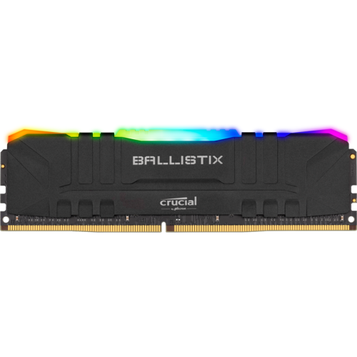 Память оперативная/ Crucial 8GB DDR4 3200MT/s CL16 Unbuffered DIMM 288pin Ballistix Black RGB