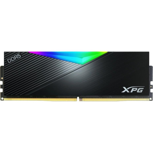 Память DDR5 2x32GB 6000MHz A-Data AX5U6000C3032G-DCLARBK XPG Lancer RGB RTL PC5-48000 CL30 DIMM 288-pin 1.35В kit dual rank с радиатором Ret