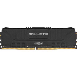 Память оперативная/ Crucial 8GB DDR4 2666MT/s CL16 Unbuffered DIMM 288pin Ballistix Black