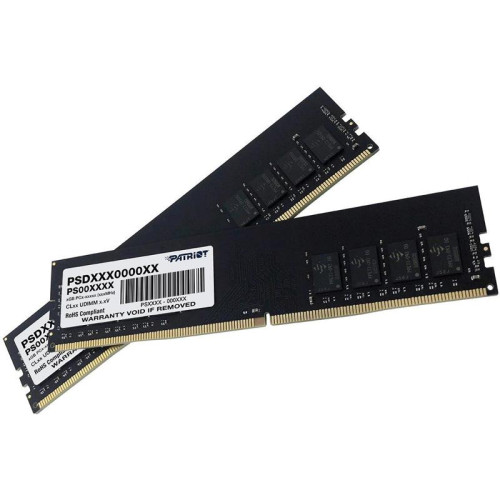 Оперативная память DDR4 2x8GB 2666MHz Patriot PSD416G2666K Signature RTL PC4-21300 CL19 DIMM 288-pin 1.2В kit single rank Ret [PSD416G2666K]