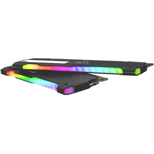 Оперативная память DDR4 2x32GB 3600MHz Patriot PVSR464G360C0K Viper Steel RGB RTL Gaming PC4-28800 CL20 DIMM 288-pin 1.35В dual rank с радиатором Ret [PVSR464G360C0K]